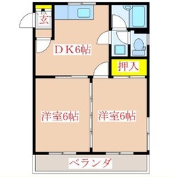 パールハイツ潮の物件間取画像